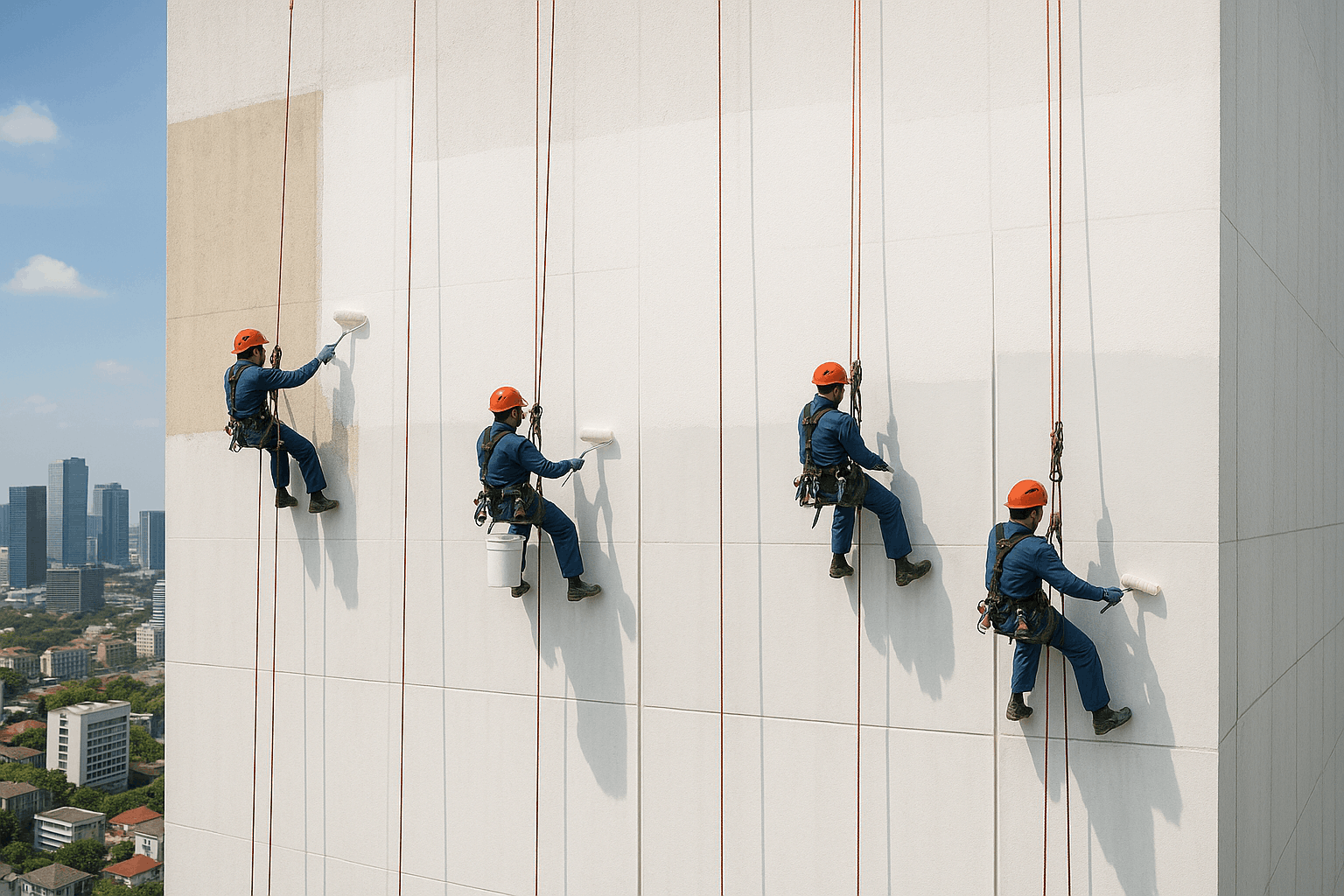 Pengecatan Bangunan Tinggi